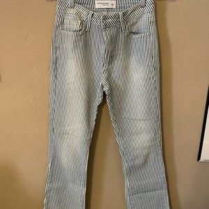 just black denim jeans!